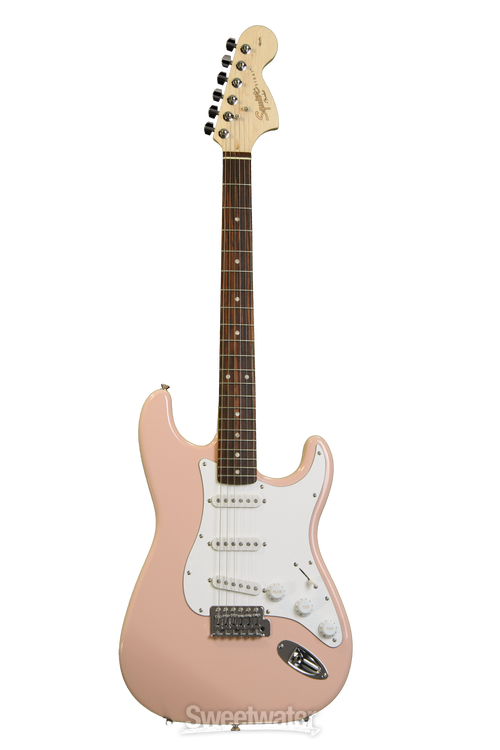 Squier Affinity Series Stratocaster - Shell Pink | Sweetwater