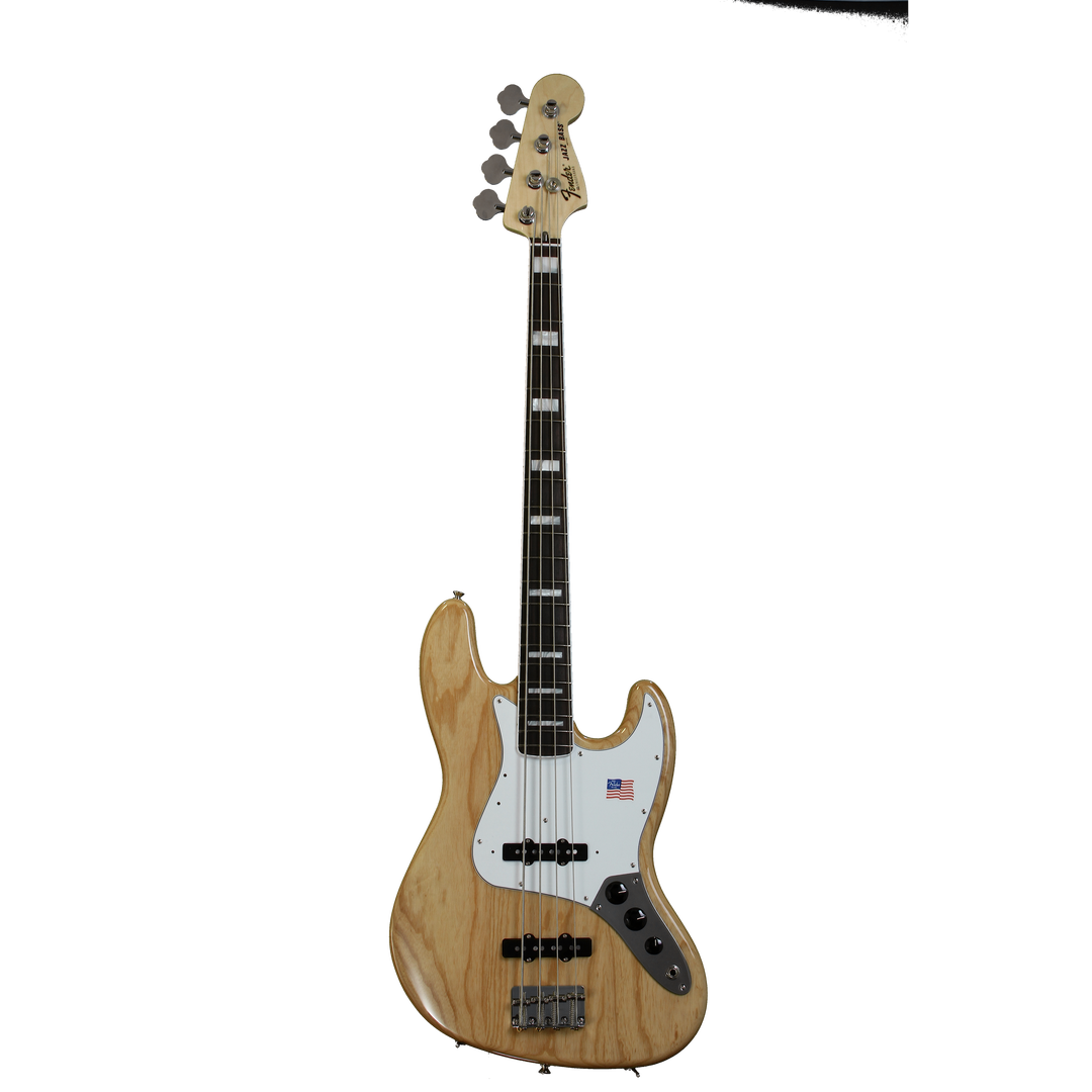 Fender American Vintage '75 Jazz Bass - Natural | Sweetwater