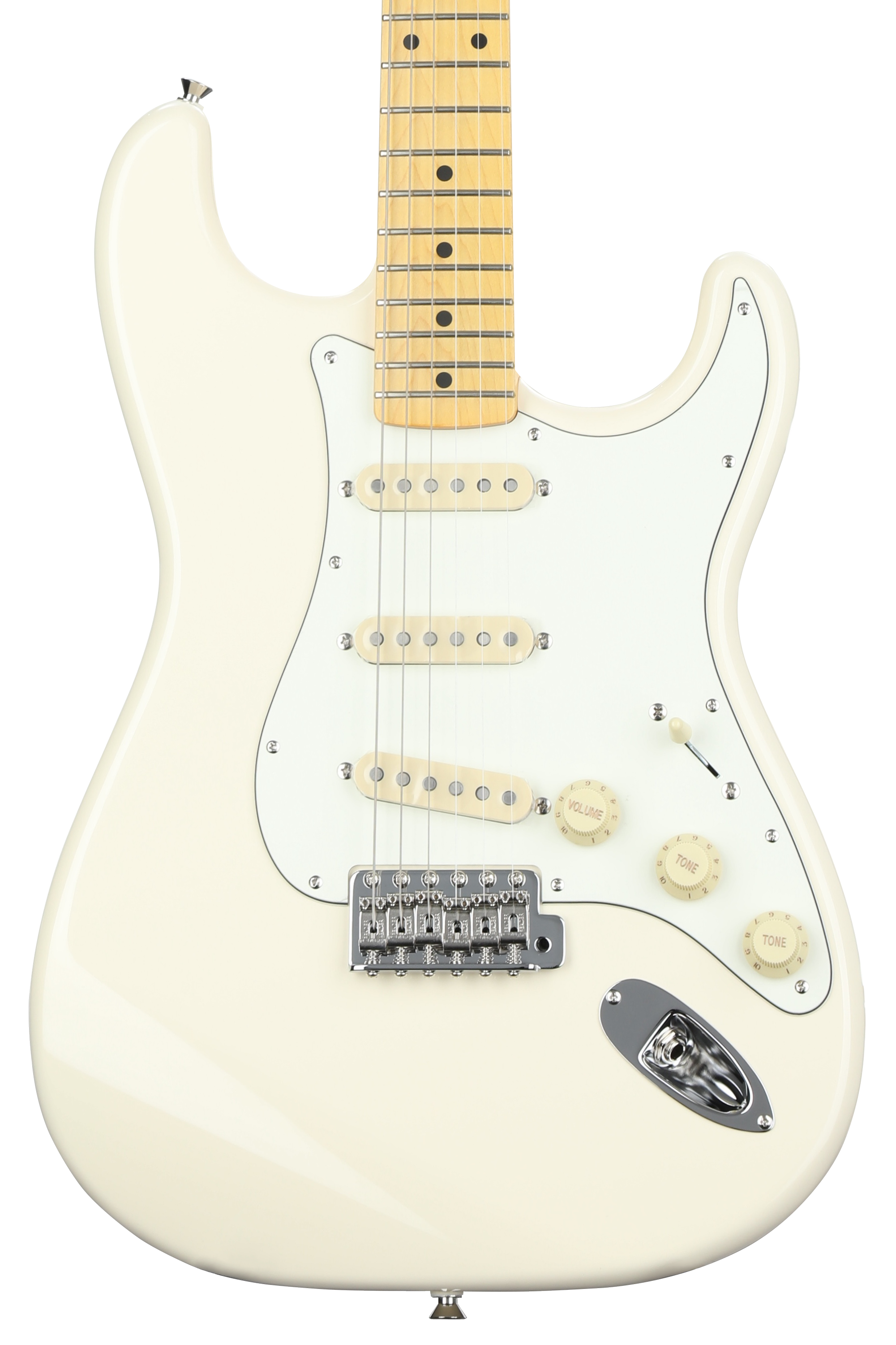 Fender JV Modified '60s Stratocaster Electric Guitar - Olympic