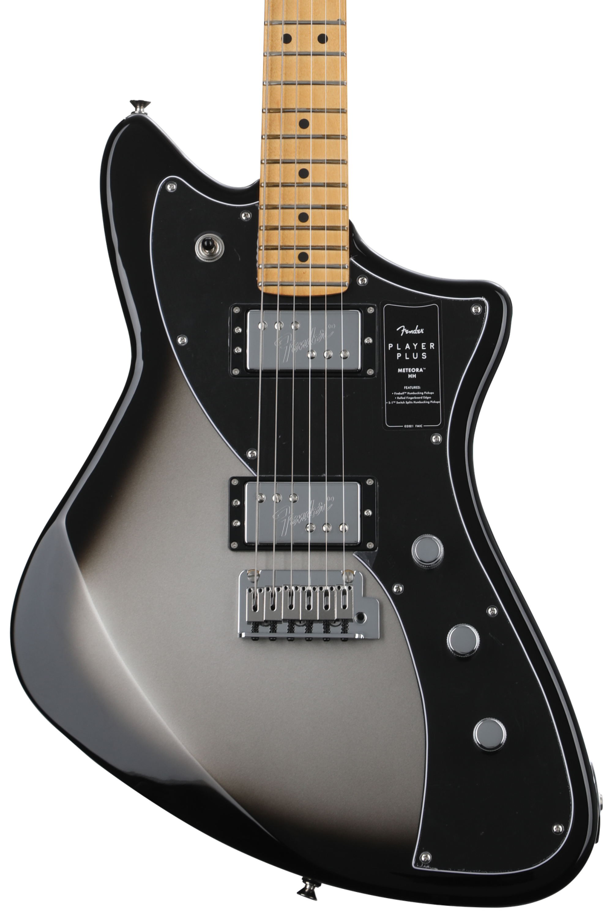 Fender Player Plus Meteora HH Electric Guitar - Silverburst