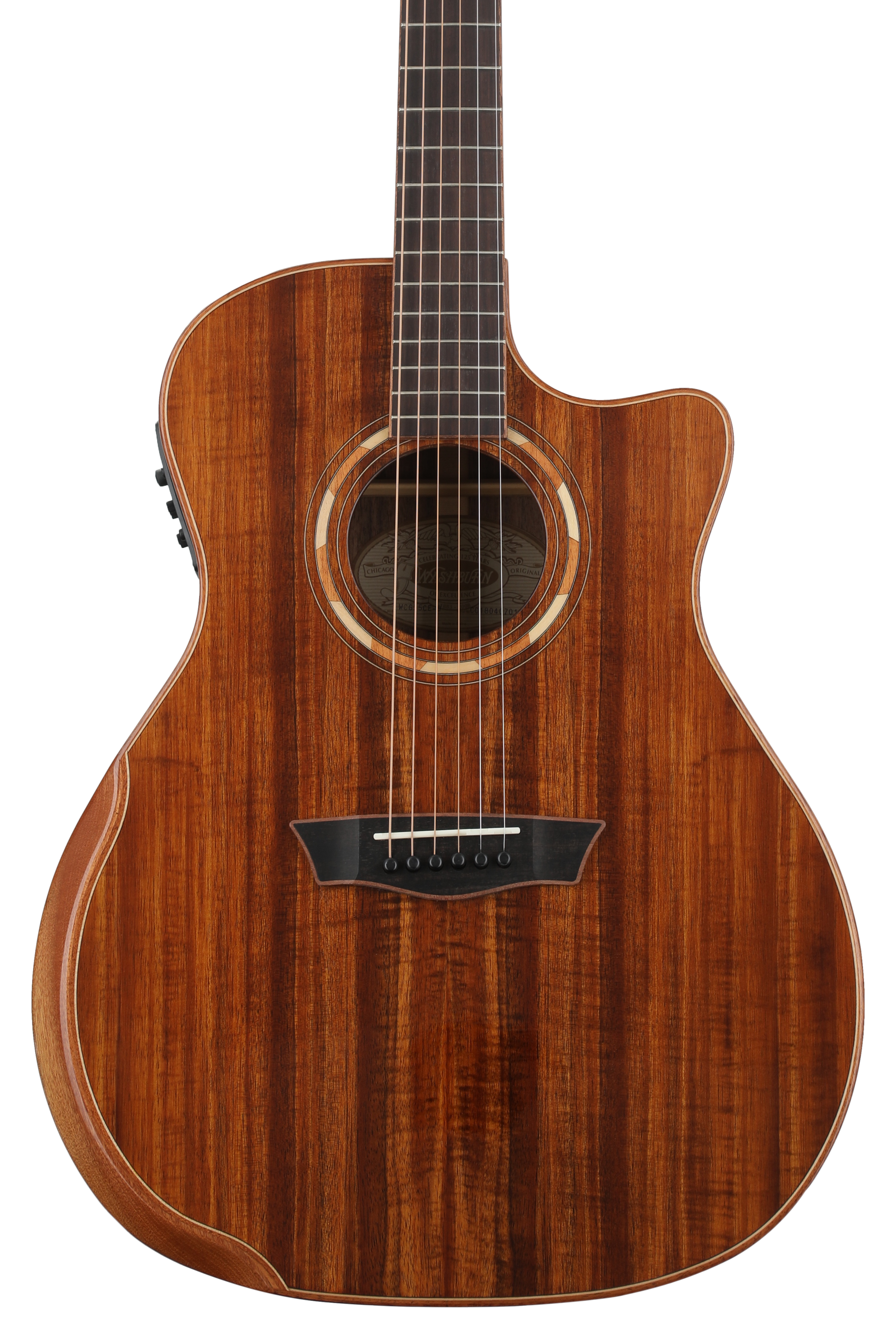 Washburn Comfort G55CE Koa Acoustic-electric Guitar - Natural with