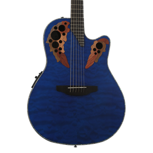 Ovation Celebrity Elite Plus CE44P-SM Mid-Depth Acoustic-Electric