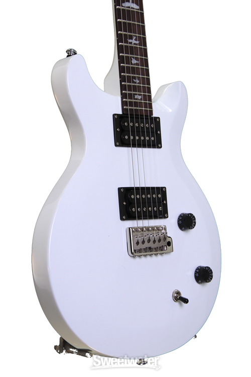 PRS SE Santana - Jet White | Sweetwater