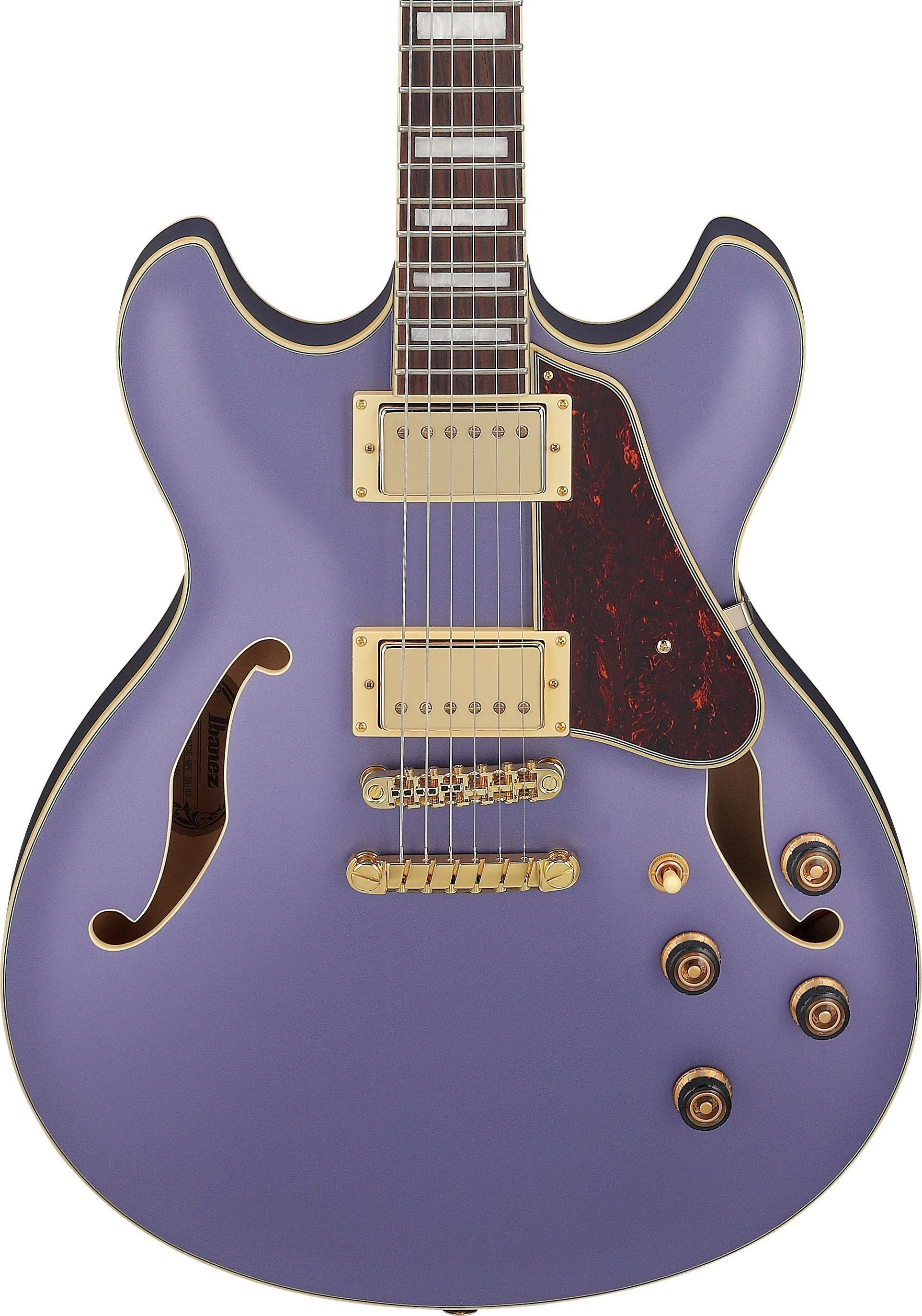 Ibanez Artcore AS73G Semi-hollow Electric Guitar - Metallic Purple