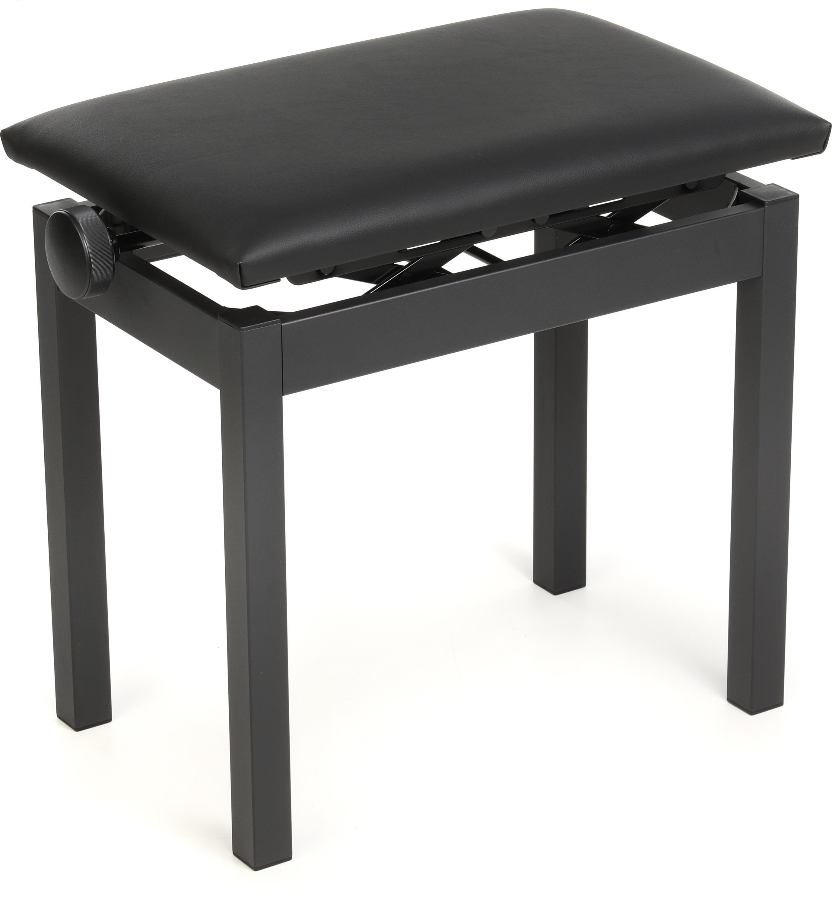 Korg PC-300 Height-Adjustable Piano Bench - Black | Sweetwater