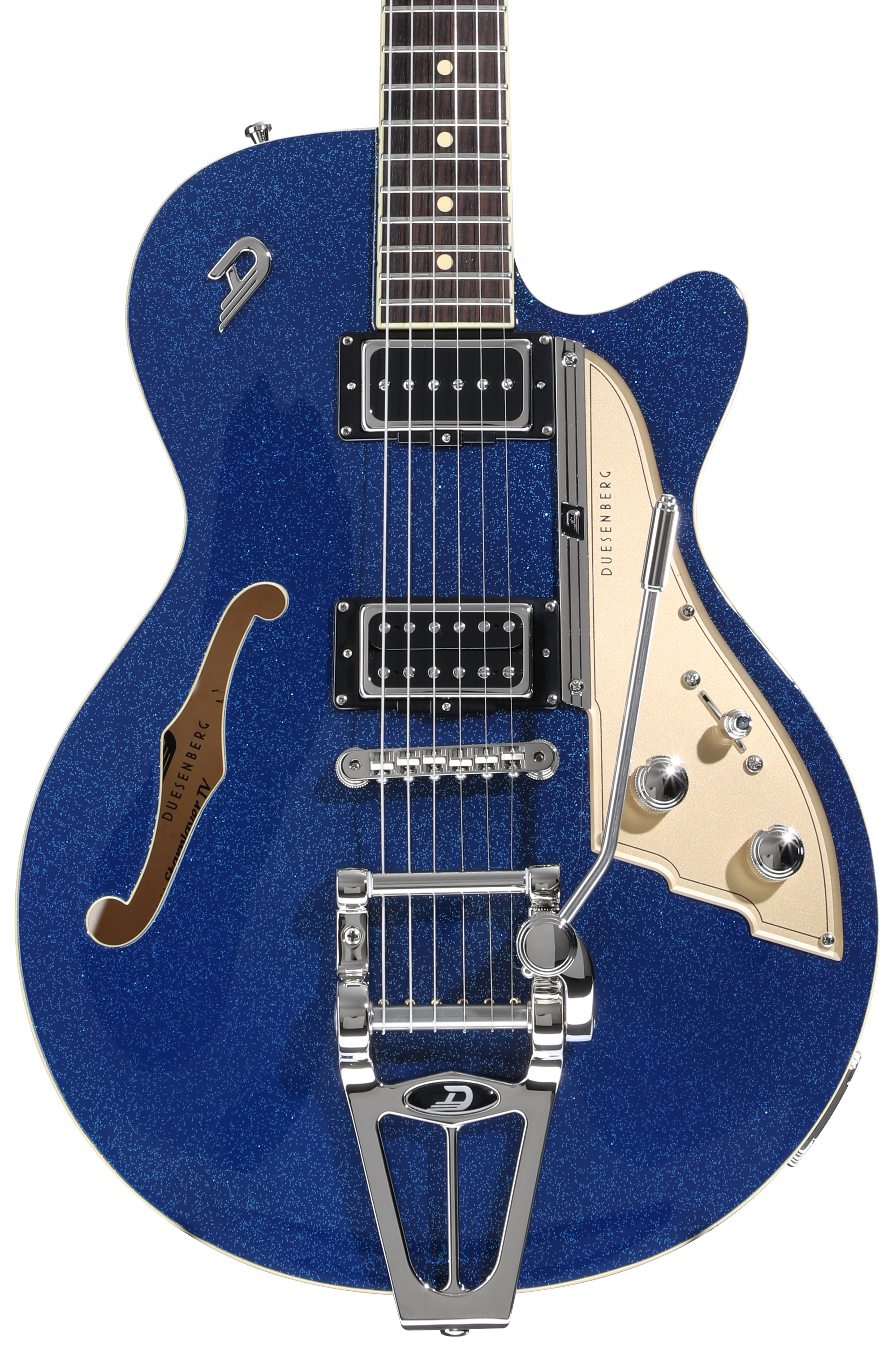 Duesenberg Starplayer TV Semi-hollowbody Electric Guitar - Blue