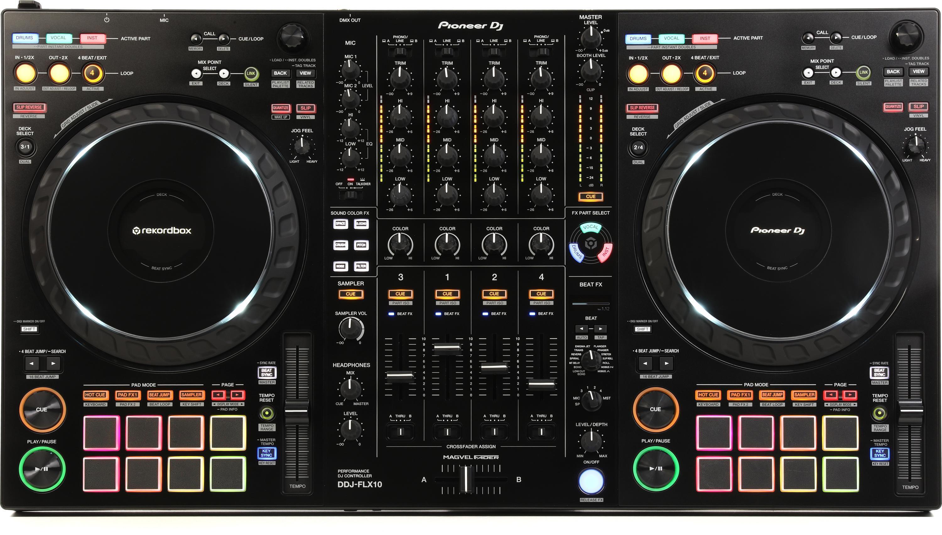 Pioneer DJ DDJ-SZ 4-deck Serato DJ Controller | Sweetwater