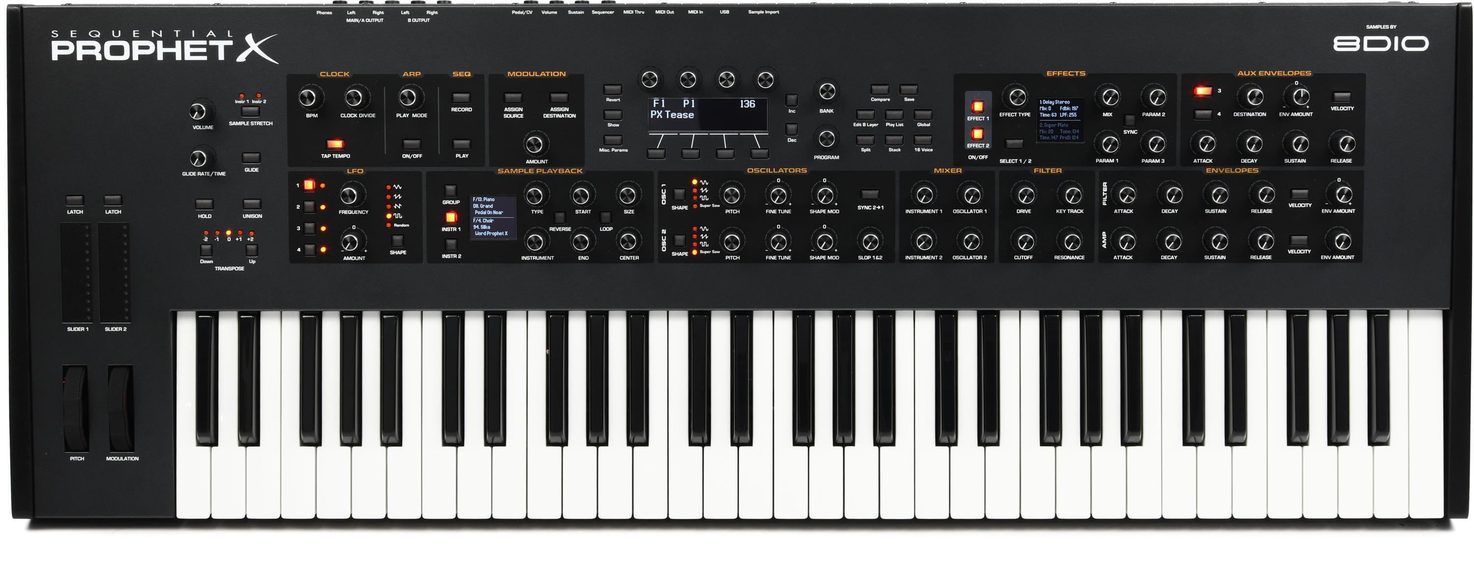 Sequential Prophet X 61-key Synthesizer | Sweetwater
