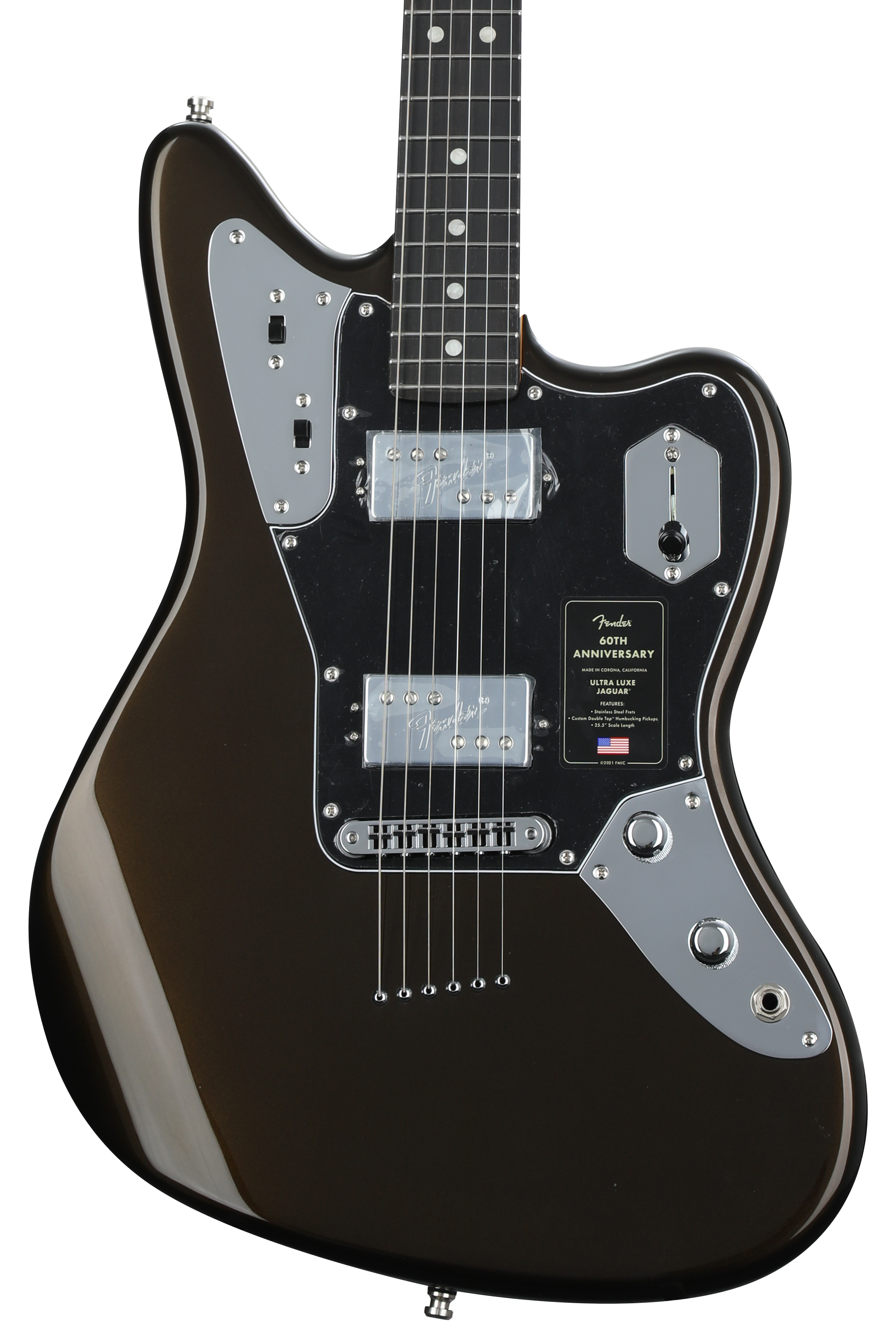 Fender 60th Anniversary Ultra Luxe Jaguar Electric Guitar - Texas