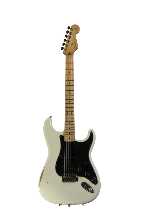 Fender Road Worn Player Stratocaster - Olympic White | Sweetwater