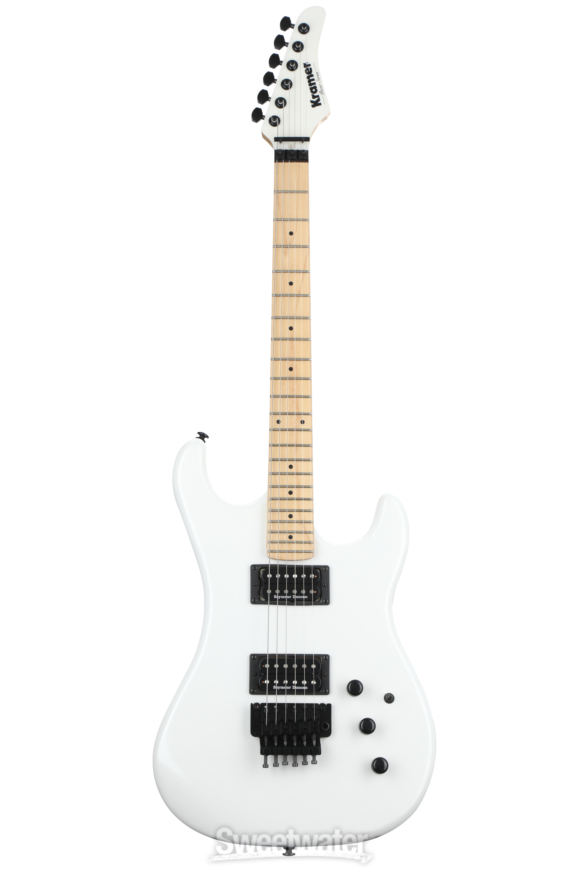 Kramer Pacer Vintage Electric Guitar - Pearl White | Sweetwater