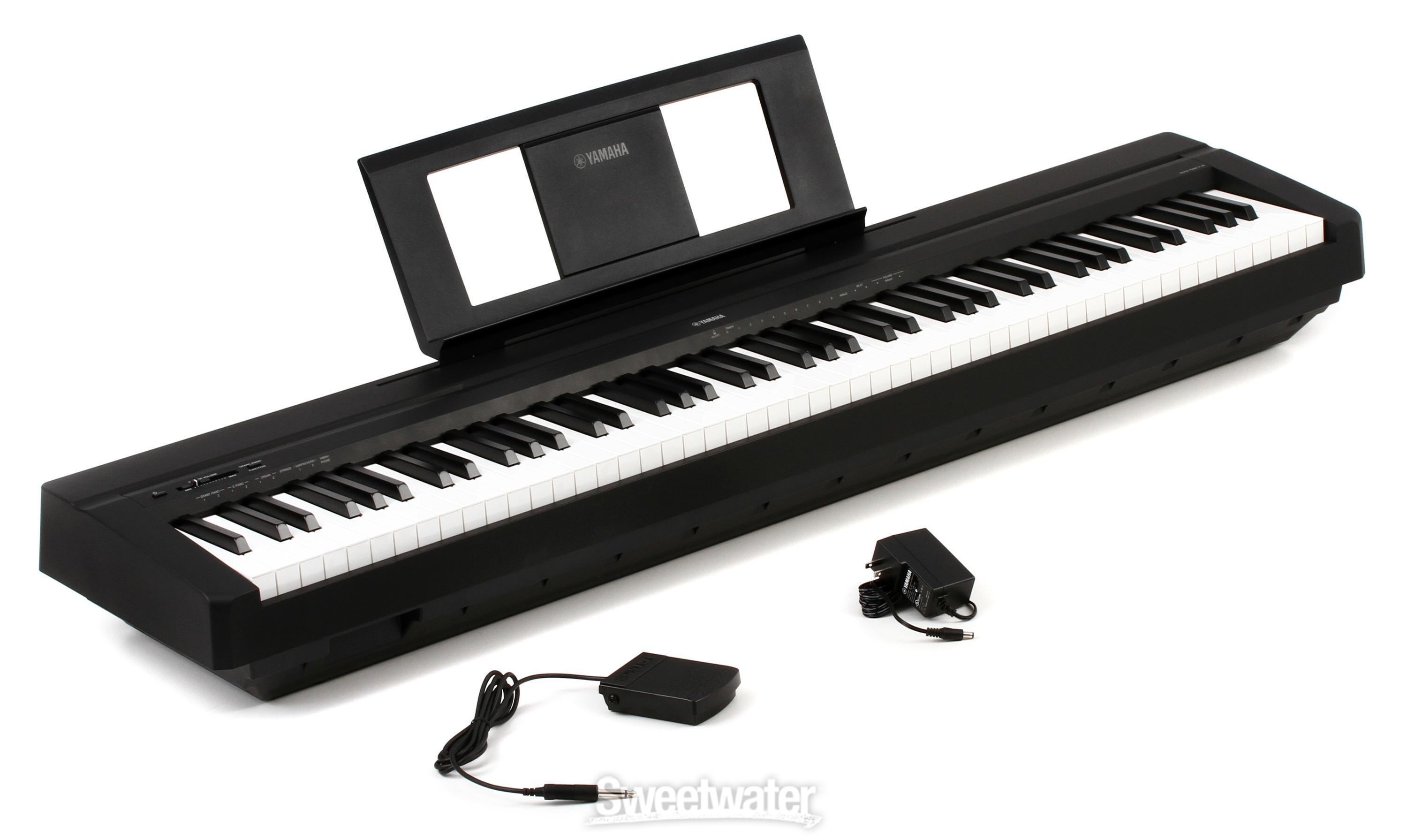 Yamaha P-45 88-key Digital Piano with Speakers Reviews | Sweetwater