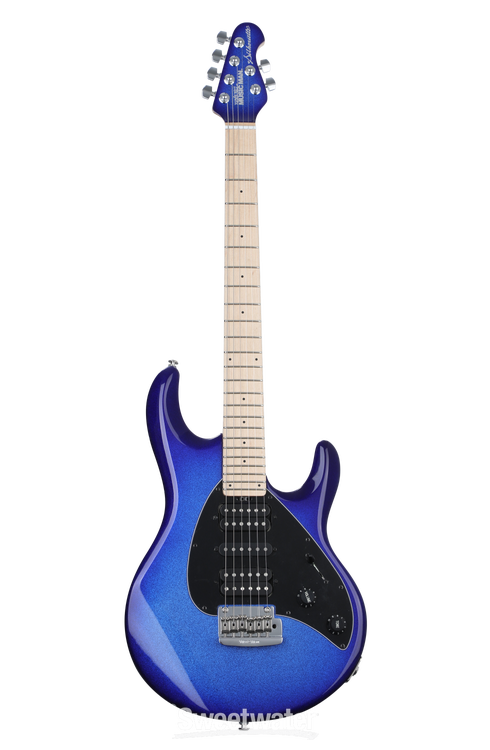 Ernie Ball Music Man Silhouette HSH Trem Electric Guitar - Pacific