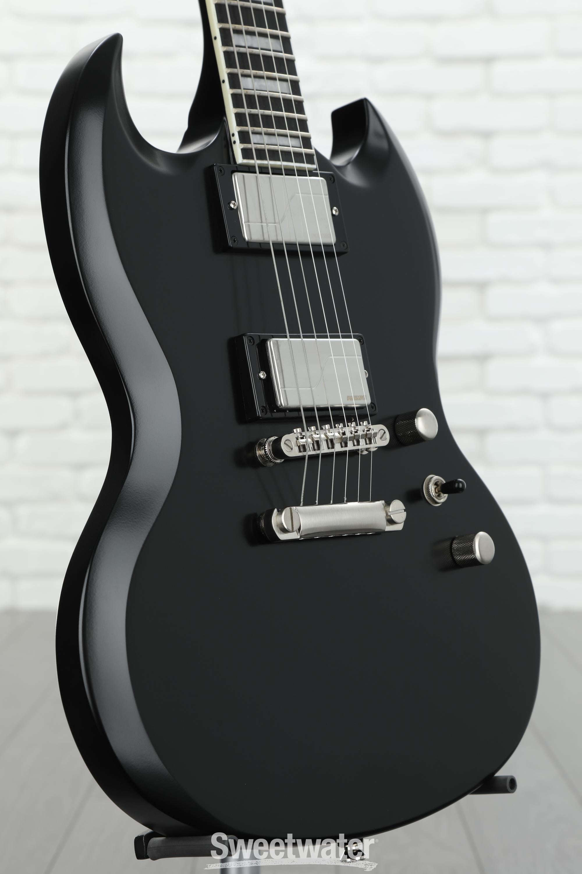 Epiphone SG Prophecy Electric Guitar - Black Aged Gloss | Sweetwater