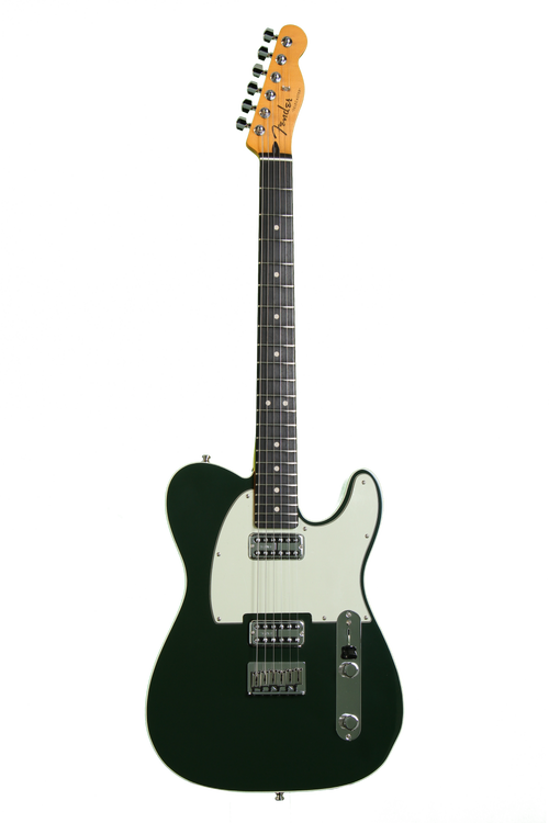 Fender Custom Shop Double TVJ Telecaster NOS - Dark Green/Black