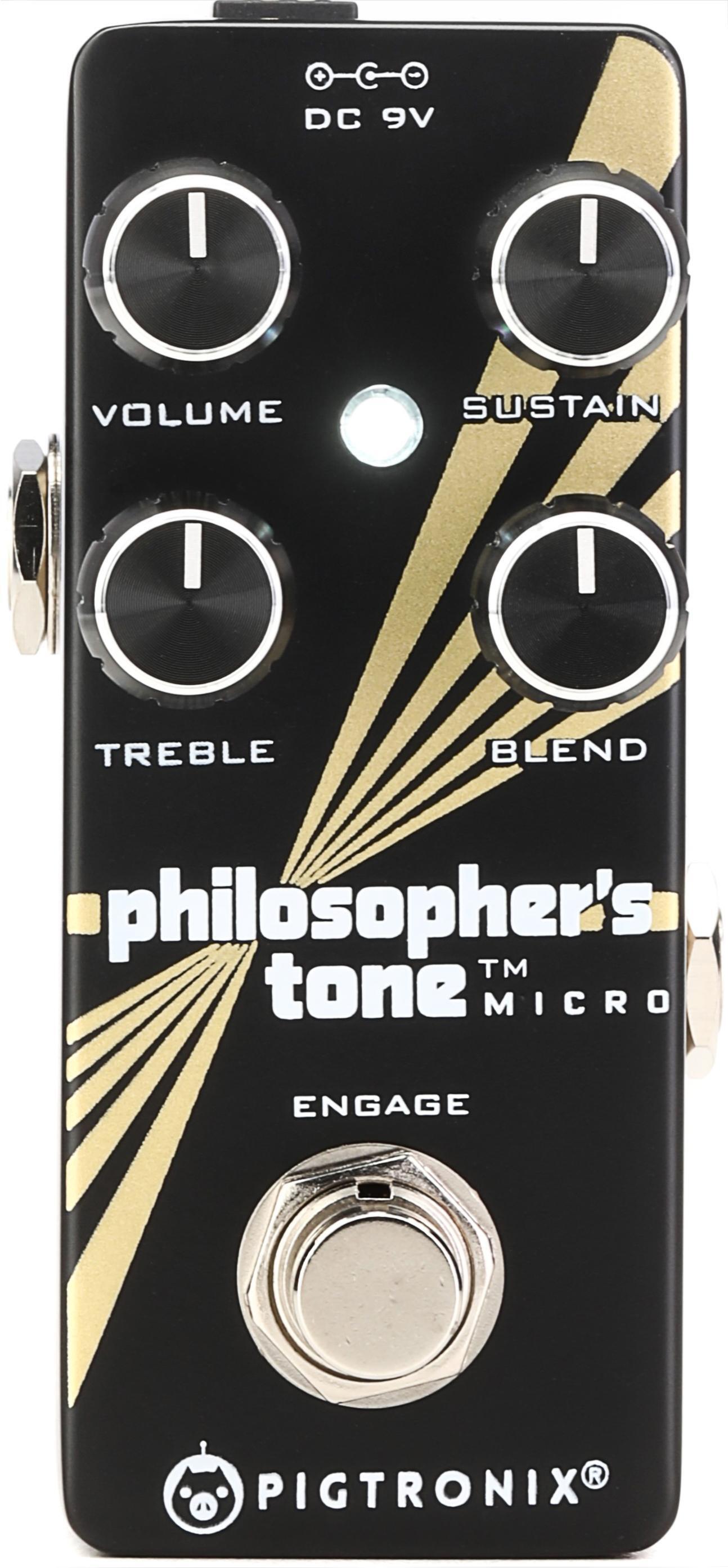 Pigtronix Philosopher's Tone Compressor / Sustain Pedal | Sweetwater