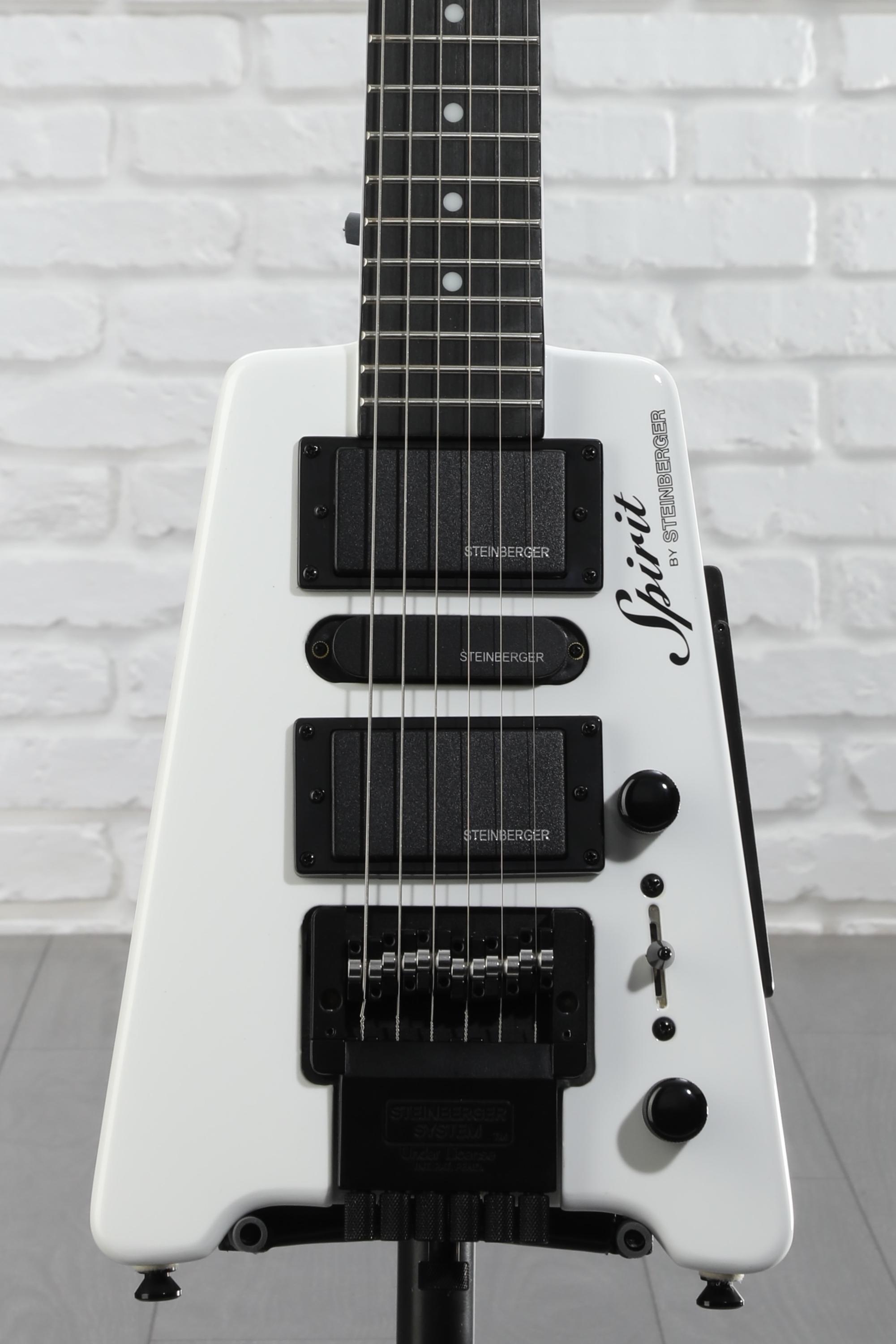 Steinberger Spirit GT-PRO Deluxe Electric Guitar - White | Sweetwater