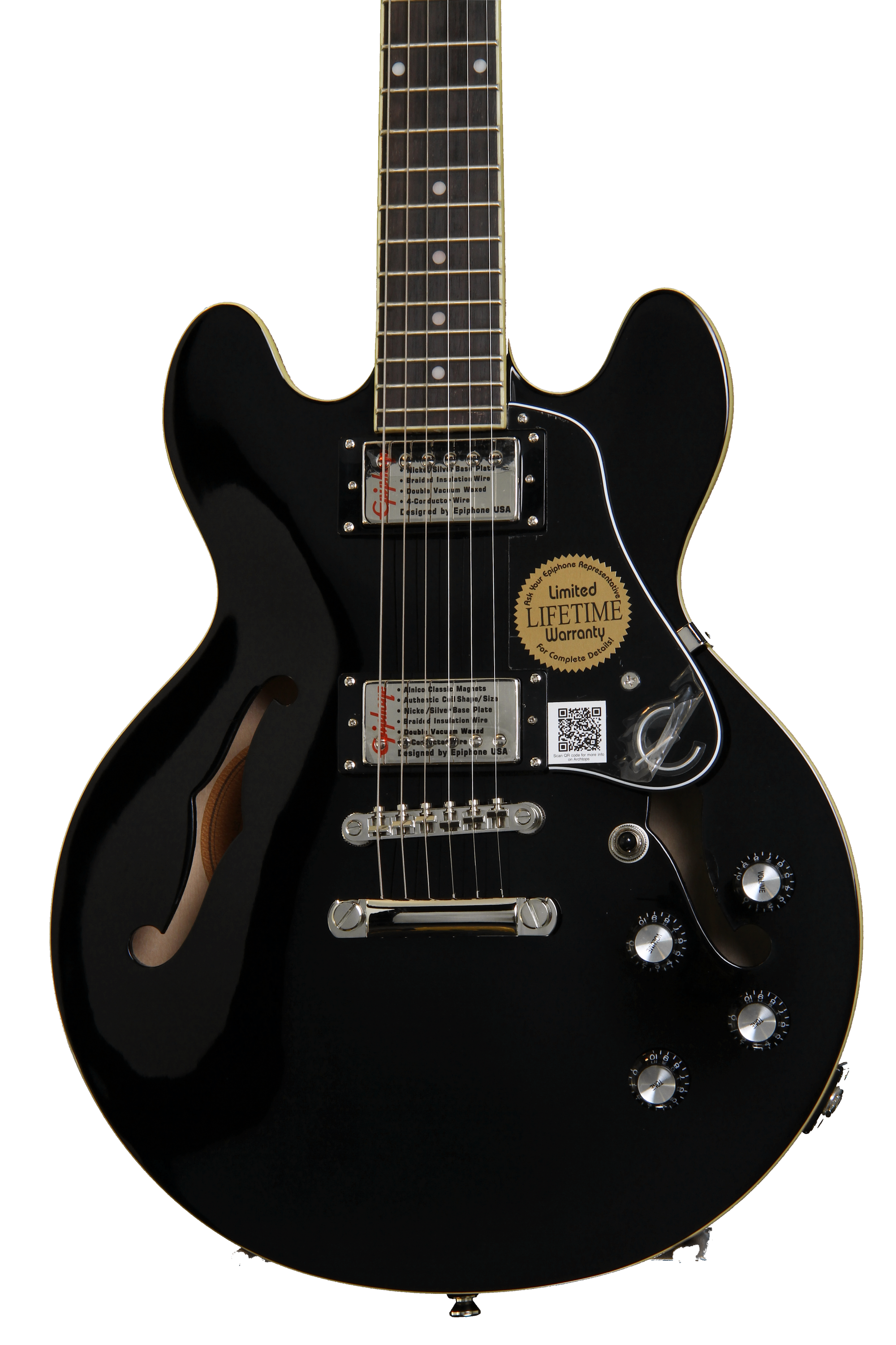 Epiphone ES-339 PRO - Ebony | Sweetwater