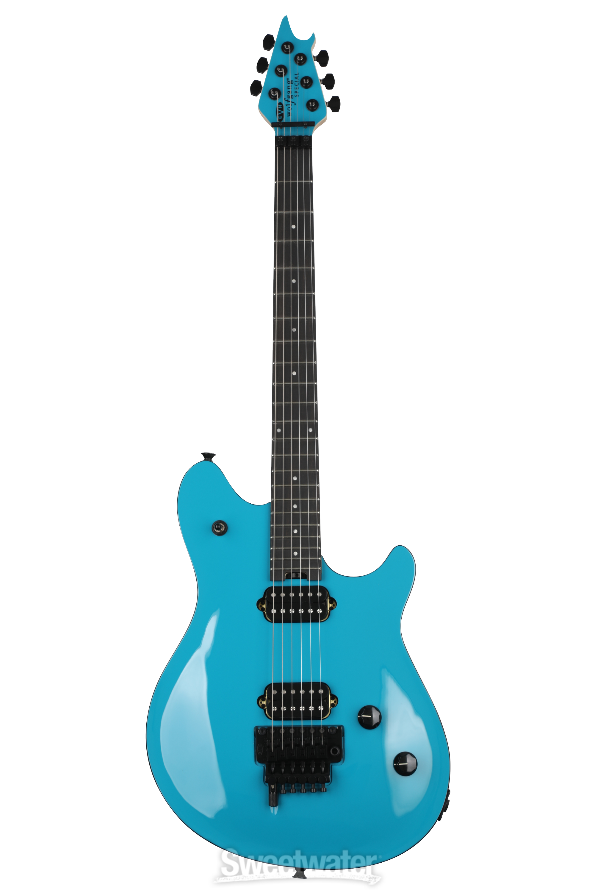 EVH Wolfgang Special Electric Guitar - Miami Blue | Sweetwater