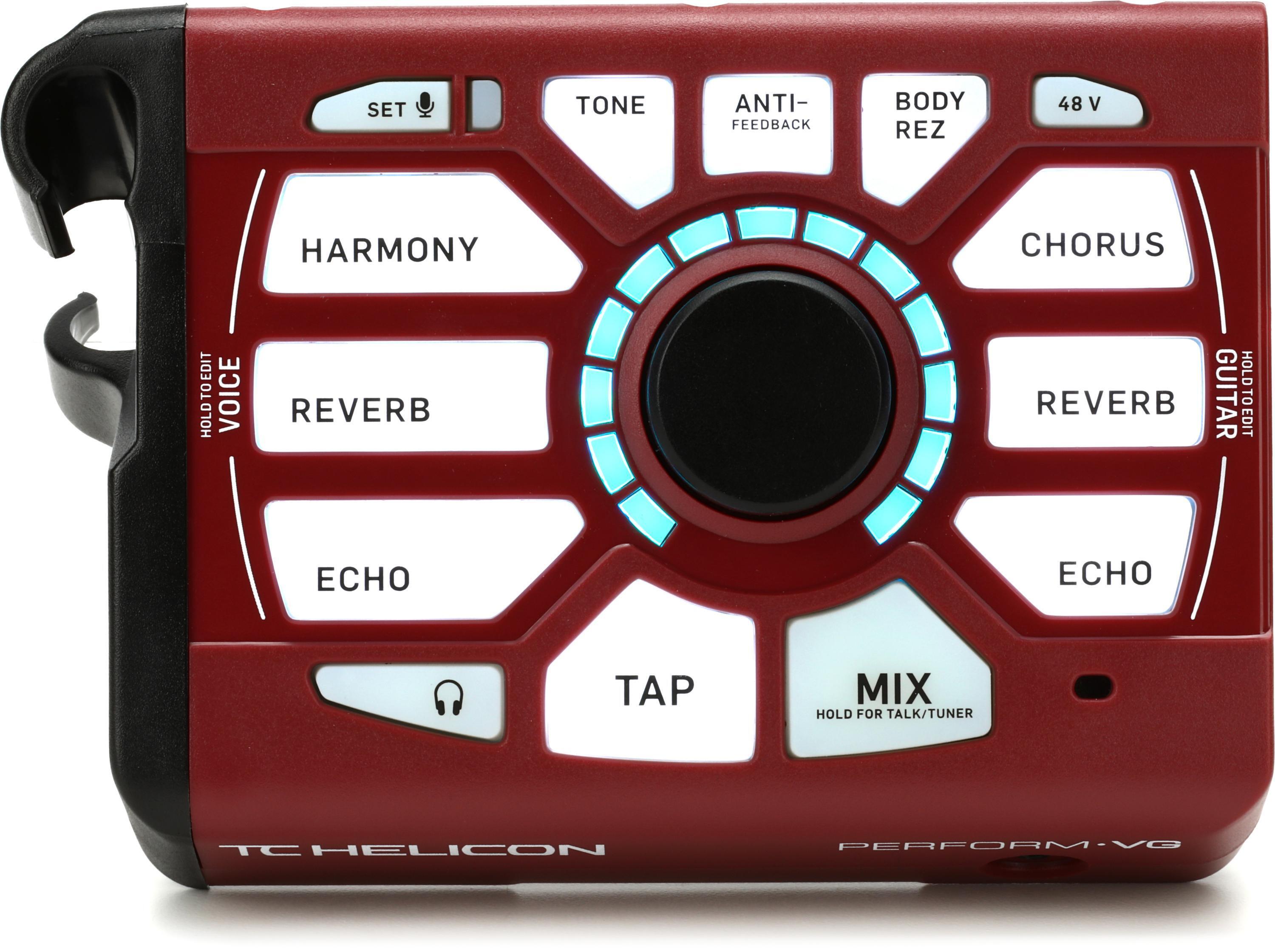 TC-Helicon Perform-VG Vocal and Acoustic Guitar Processor | Sweetwater
