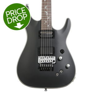 Schecter Damien Platinum 6 FR - Satin Black | Sweetwater