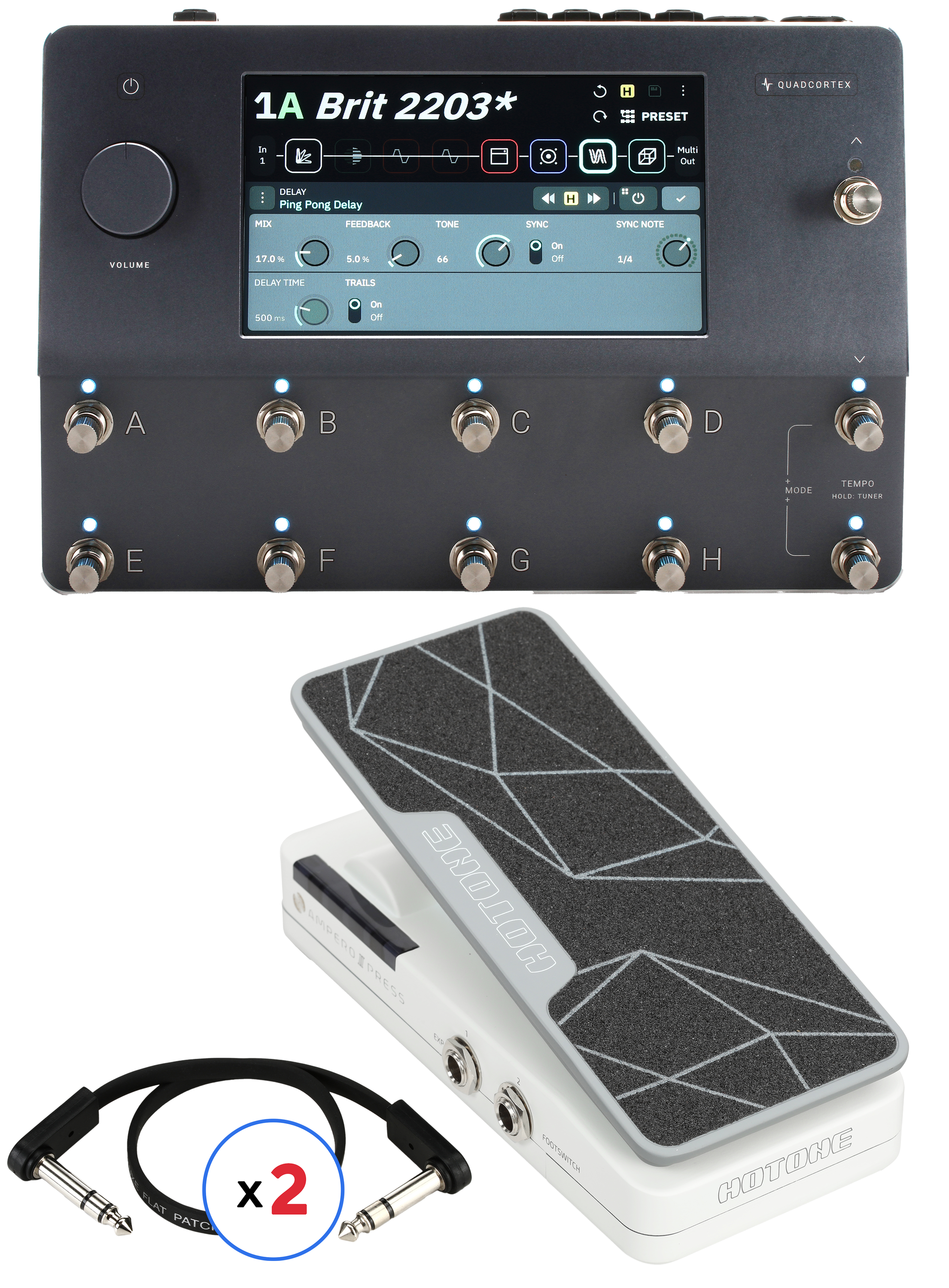 Neural DSP Quad Cortex Quad-Core Digital Effects Modeler/Profiling