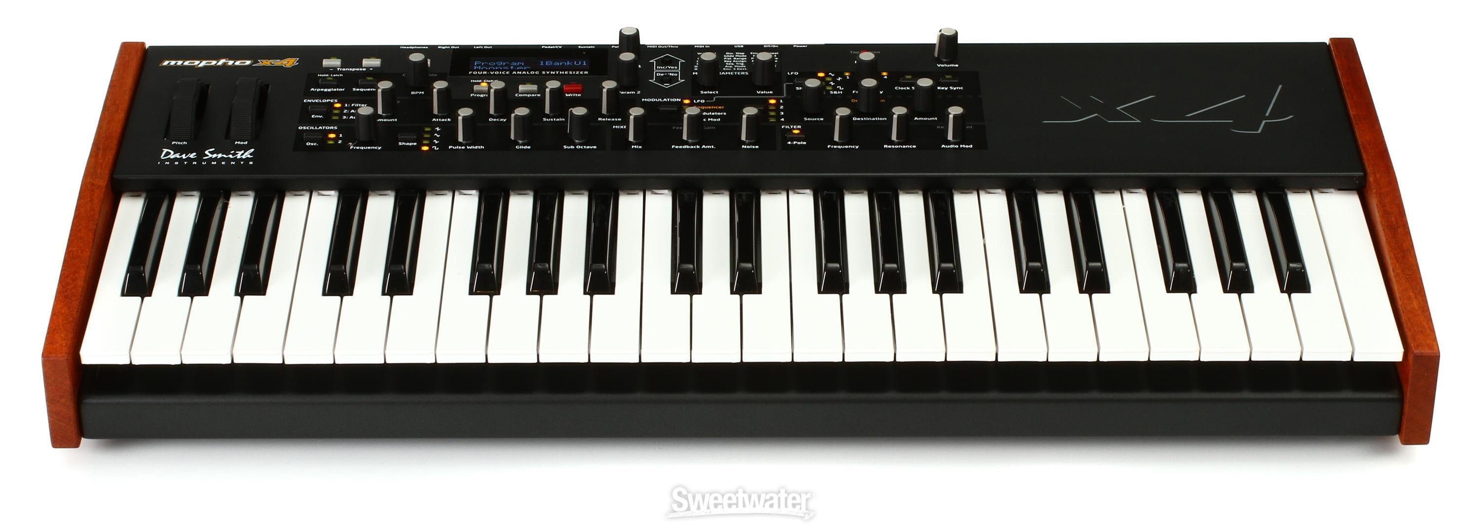 Dave Smith Instruments Mopho x4 4-voice Analog Synthesizer