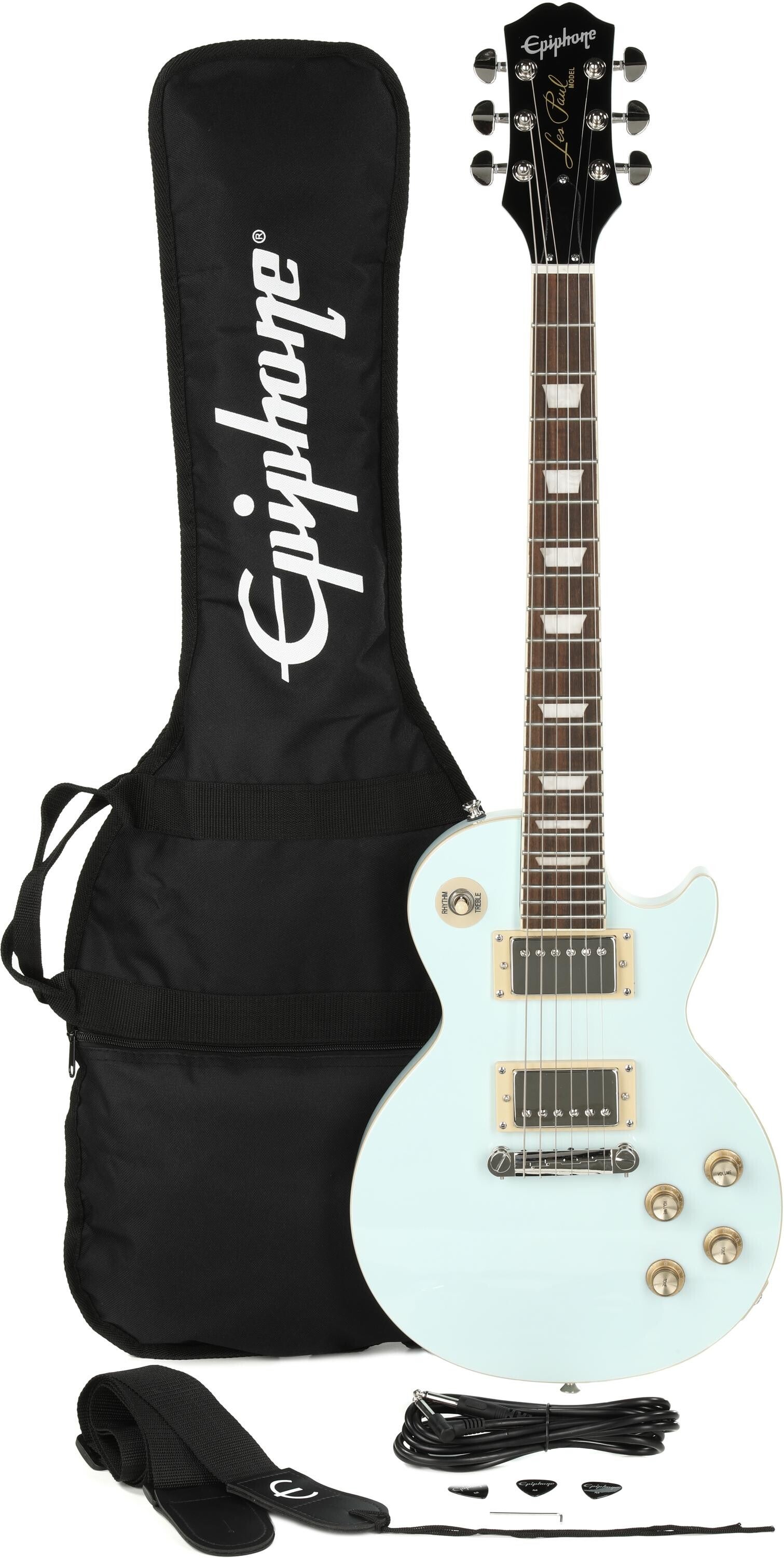 Epiphone Power Players Les Paul Electric Guitar - Ice Blue
