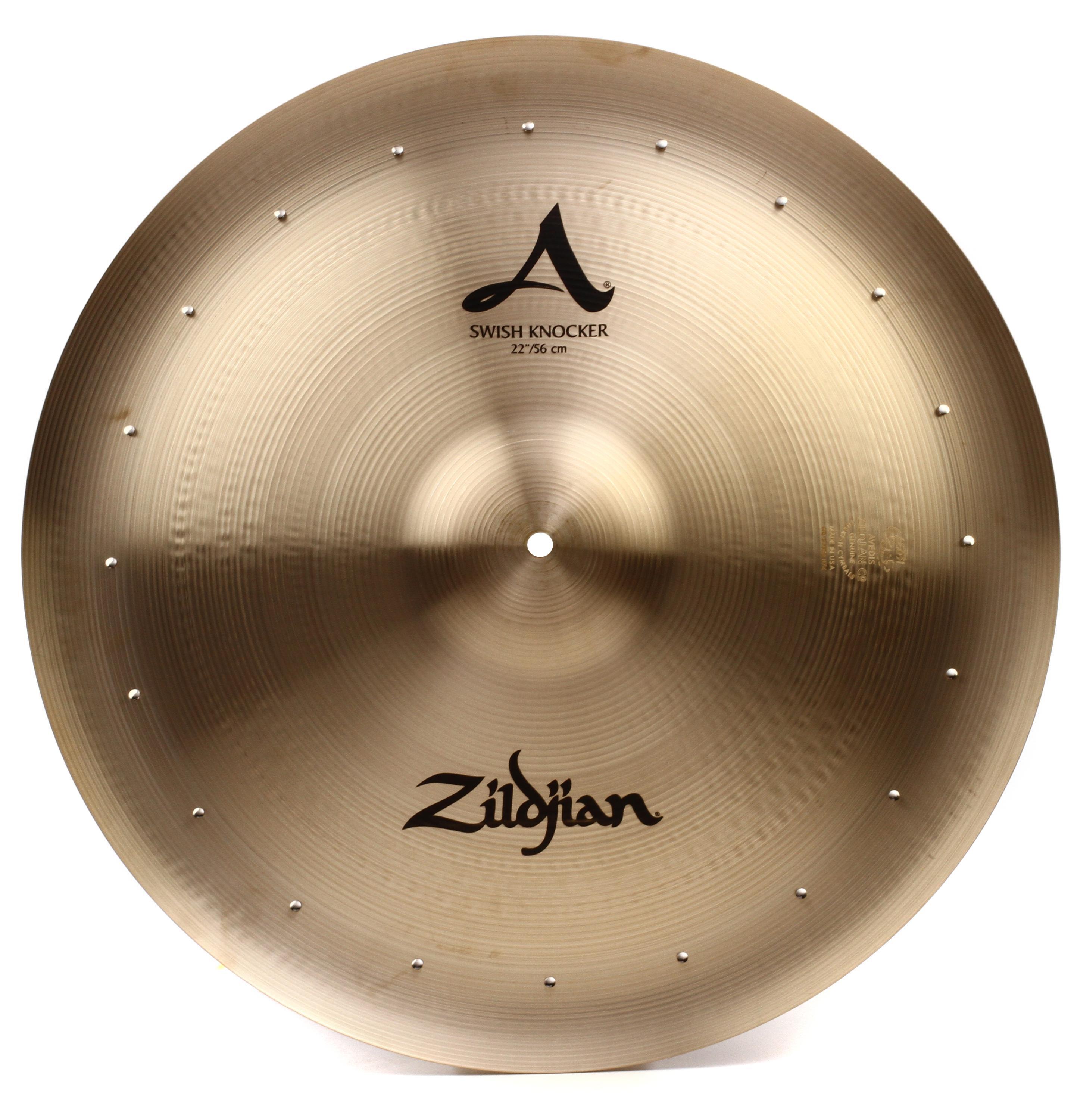 Zildjian 22 inch A Zildjian Swish Cymbal with Rivets | Sweetwater