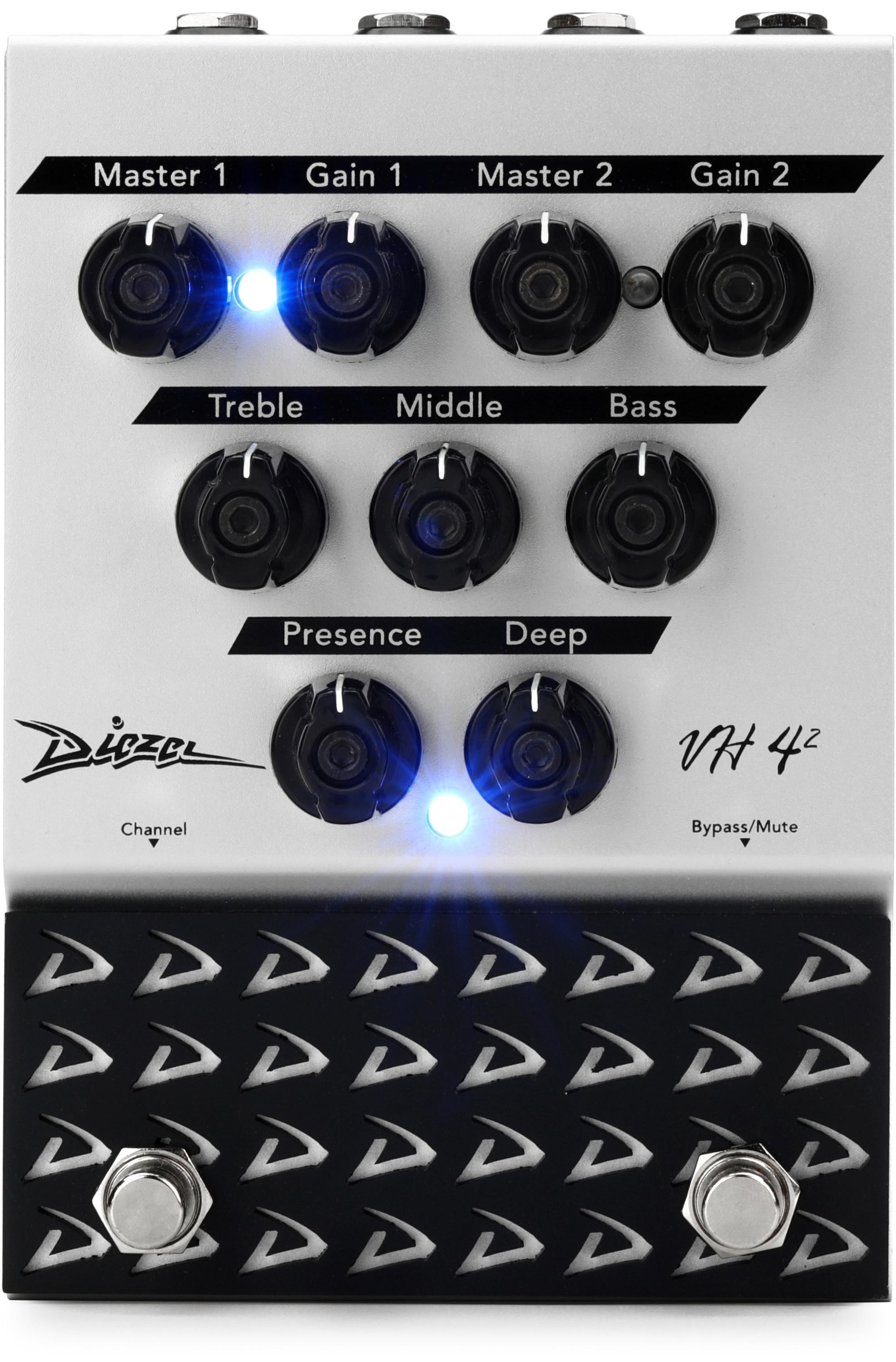 Diezel VH4-2 Pedal 2-channel Overdrive and Preamp | Sweetwater