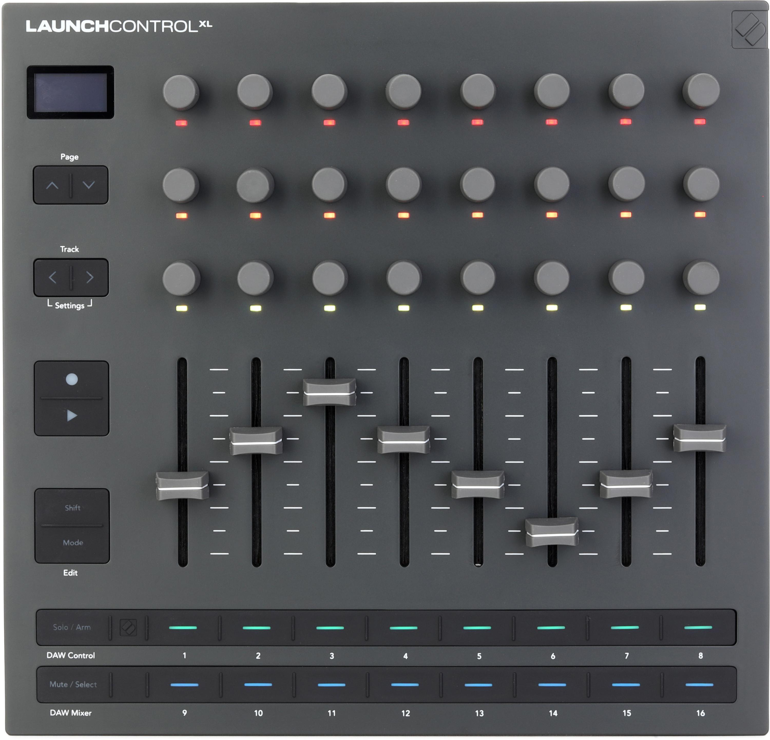 Novation Launchpad Mini MK3 Grid Controller with Launch Control XL