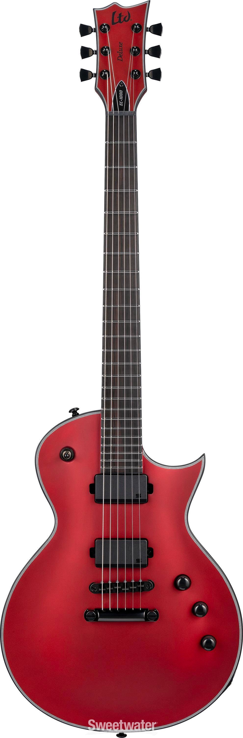 ESP LTD EC-1000 Electric Guitar - Candy Apple Red Satin | Sweetwater