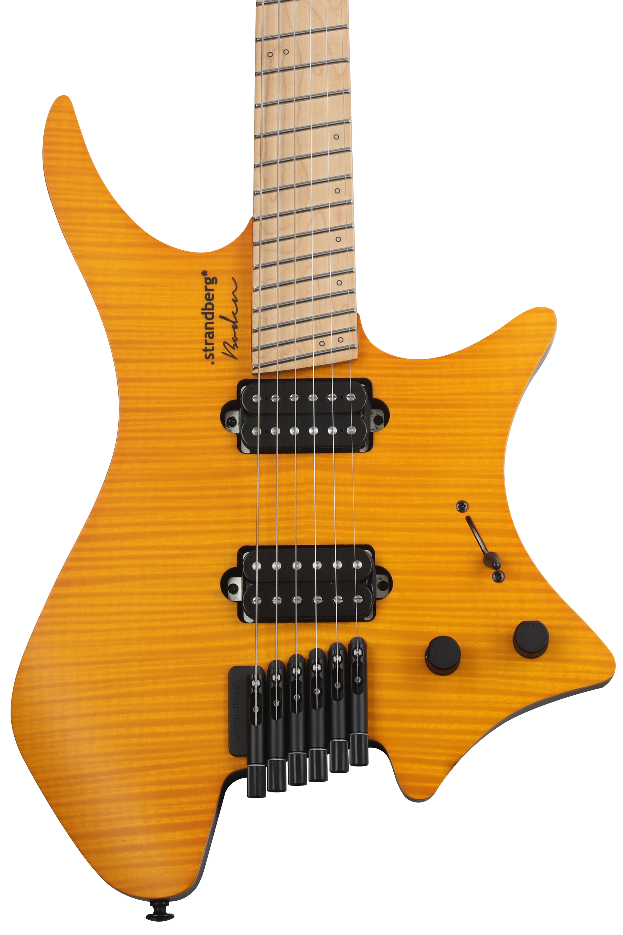 Strandberg Boden Standard NX 6 Electric Guitar - Trans Amber