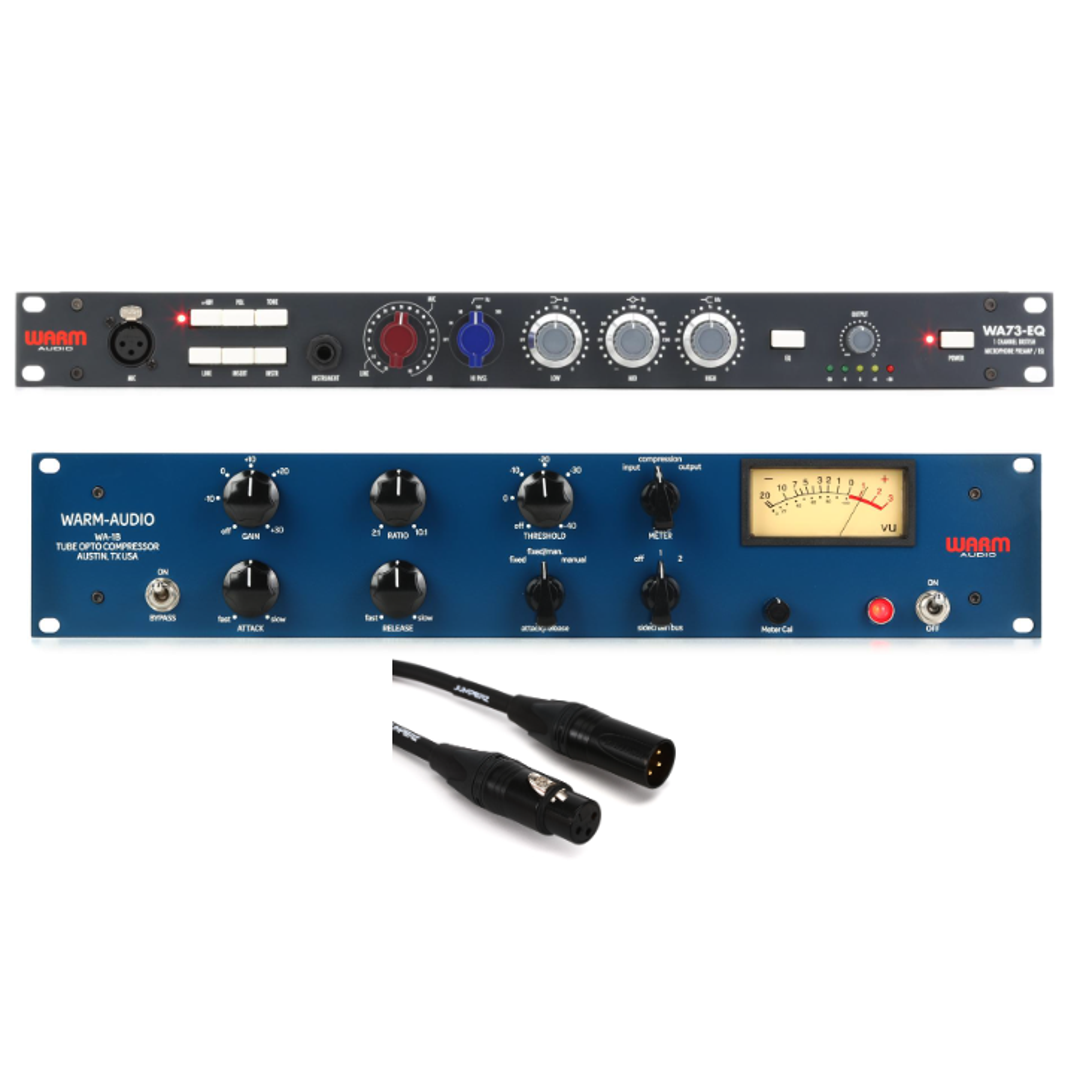Warm Audio WA73-EQ Microphone Preamp & EQ and WA-1B Optical