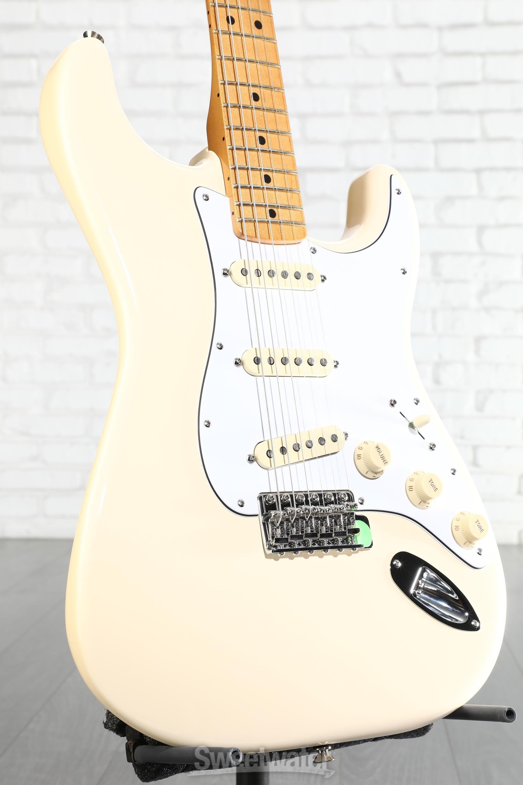 Fender Jimi Hendrix Stratocaster - Olympic White with Maple