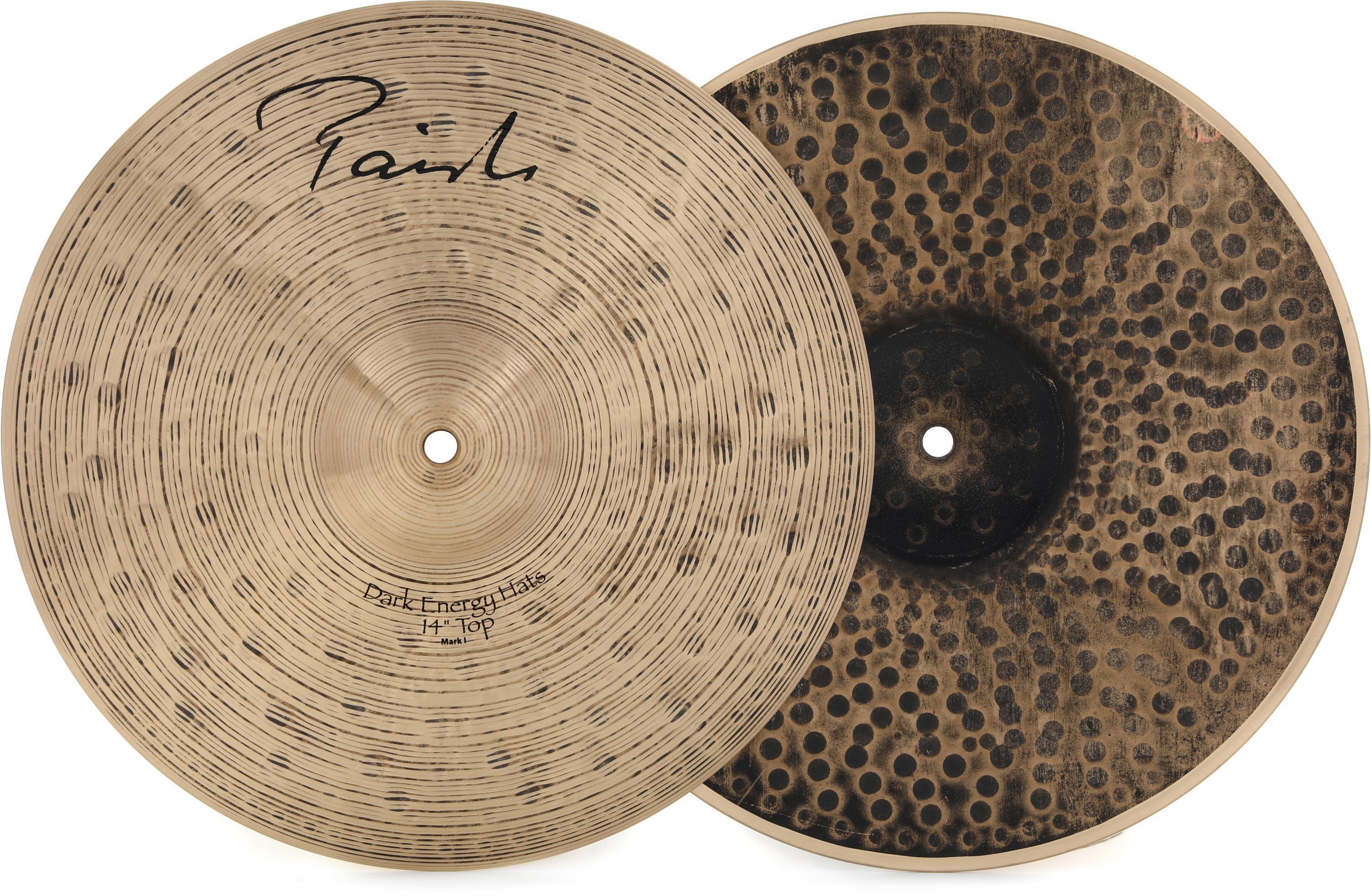 Paiste 14 inch Signature Dark Crisp Hi-hat Cymbals | Sweetwater