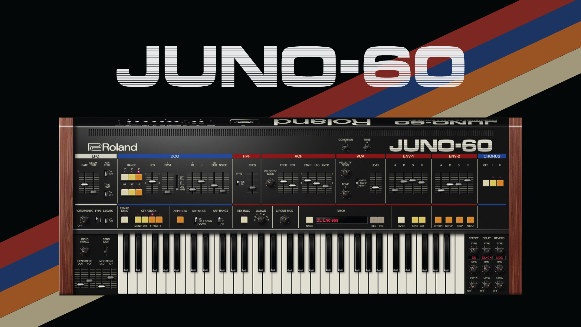 Roland Juno-60 Software Synthesizer Plug-in | Sweetwater