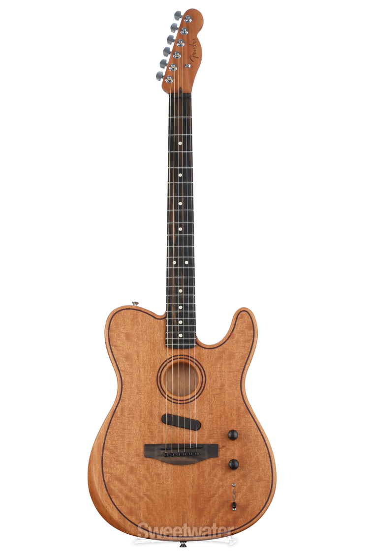 Fender American Acoustasonic Telecaster - Natural | Sweetwater