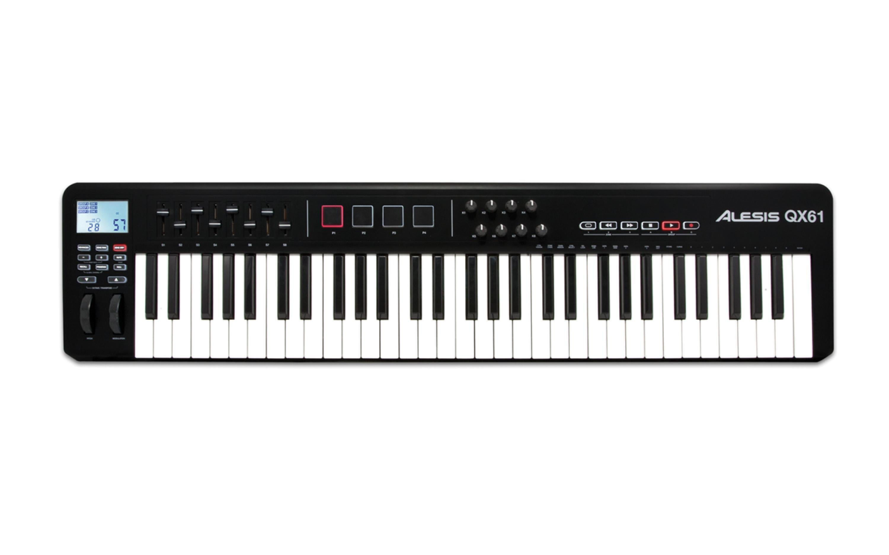 Alesis QX61 61-key USB MIDI Controller | Sweetwater