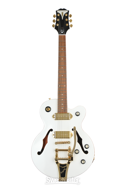 Epiphone Wildkat Royale Semi-Hollow Electric Guitar - Pearl White