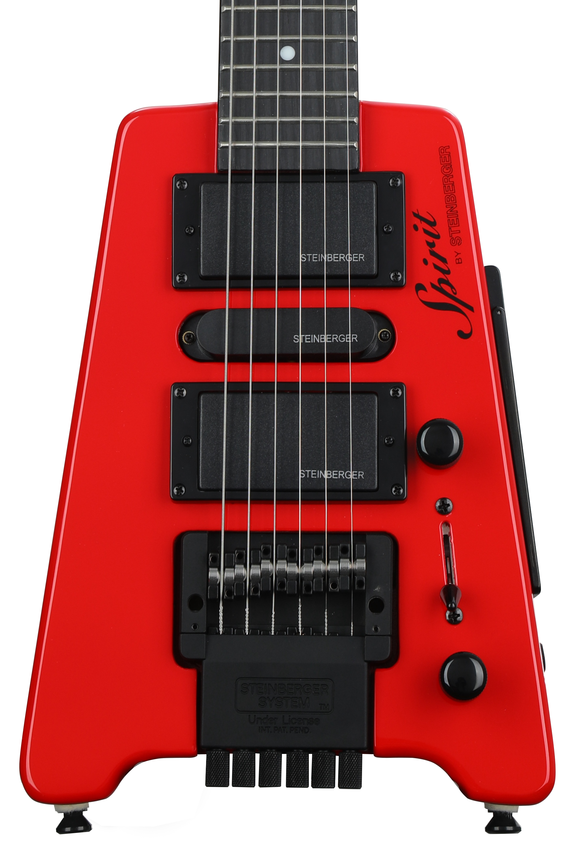 Steinberger Spirit GT-PRO Deluxe Electric Guitar - Hot Rod Red