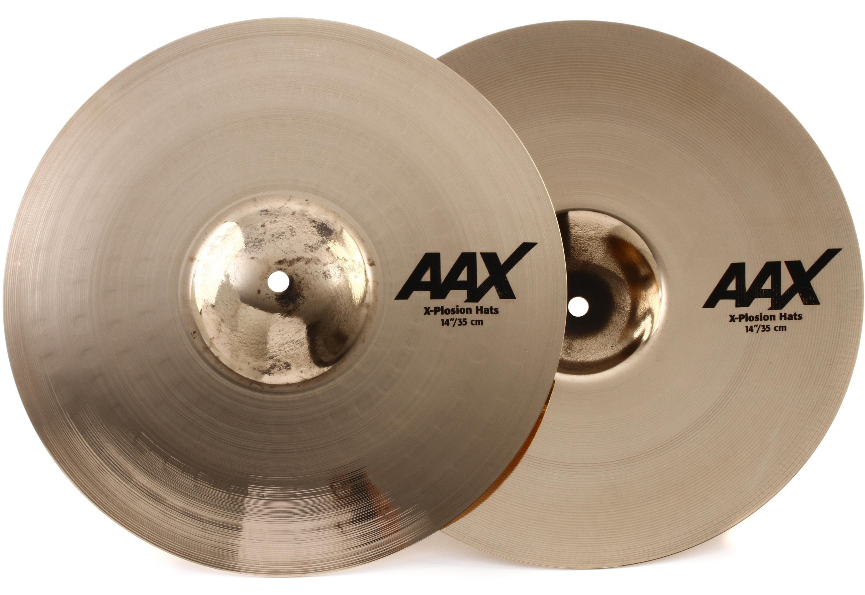 Sabian 14-inch AA Rock Hi-hats - Brilliant Finish | Sweetwater