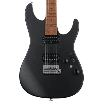 Ibanez Prestige AZ2402 Electric Guitar - Black Flat | Sweetwater