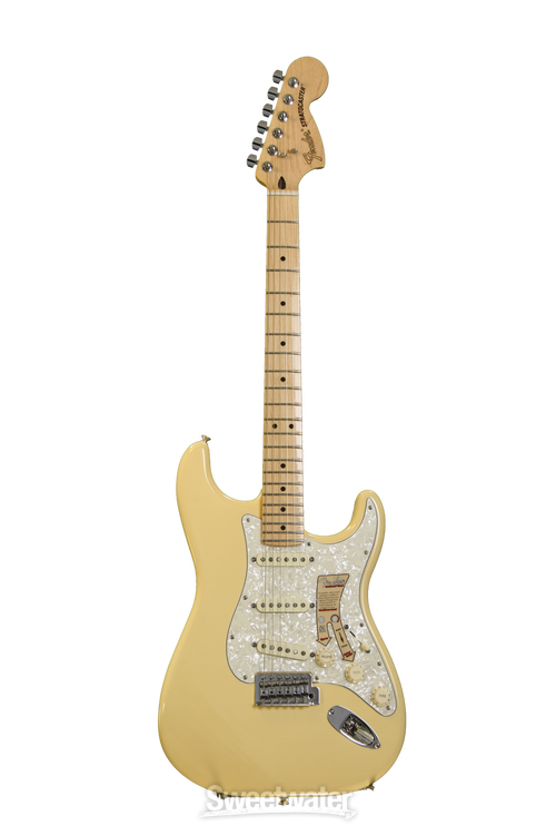 Fender Deluxe Roadhouse Stratocaster - Vintage White | Sweetwater