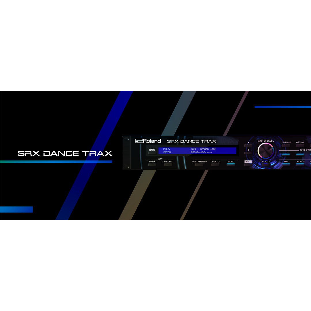 Roland SRX Dance Trax Synthesizer Software | Sweetwater