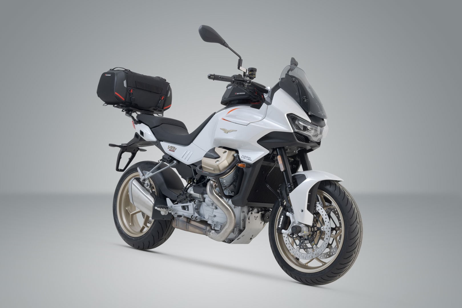 Rackpack set for the Moto Guzzi V100 Mandello/S - SW-MOTECH - SW