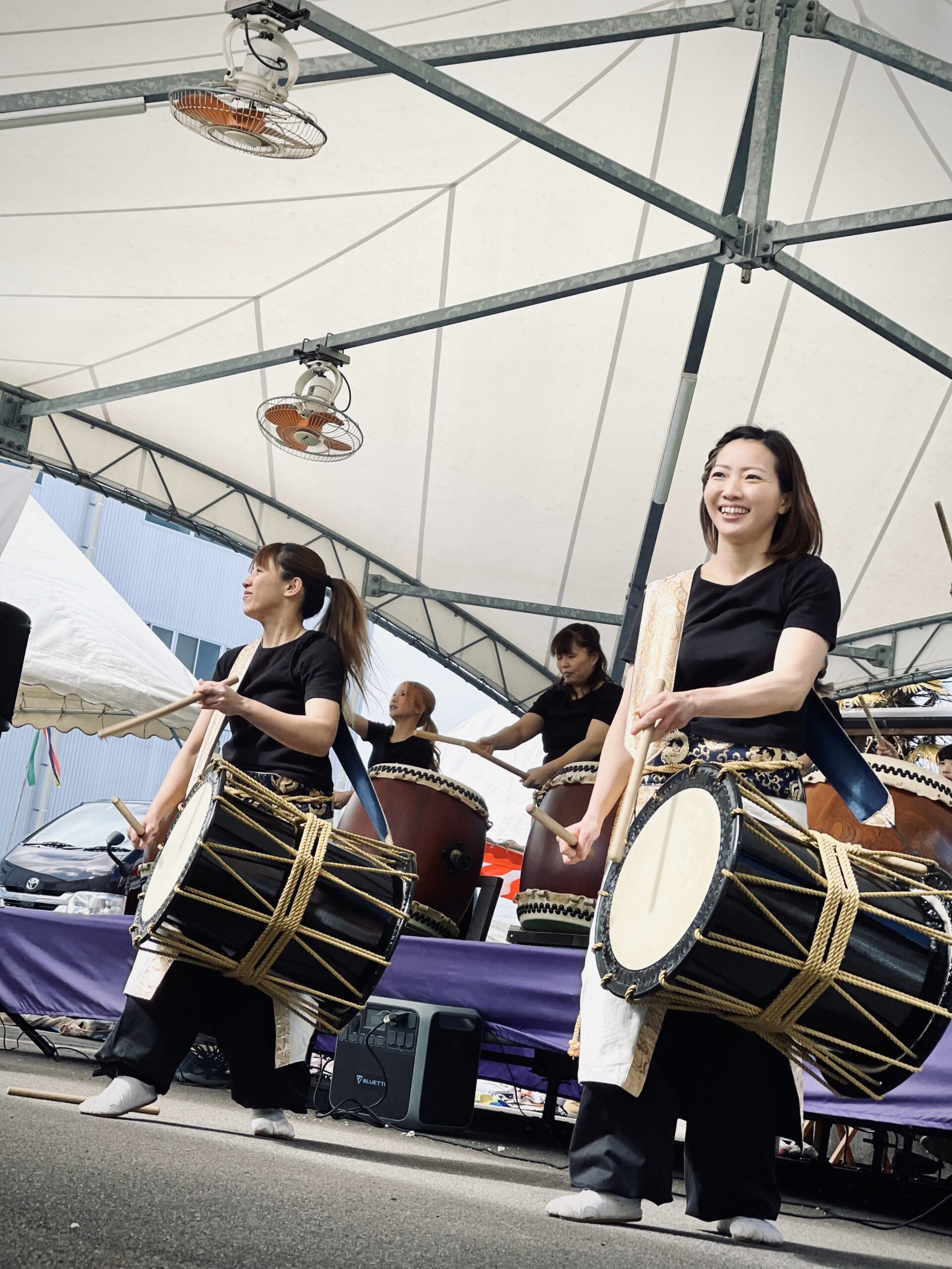 7月27日 「彩響衆 樂」和太鼓演奏 ～ 一宮七夕まつり本町商店街