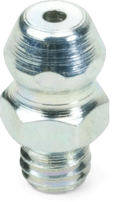 10-32 Straight Carbon Steel (UNF) Grease Fitting - 25 Pack