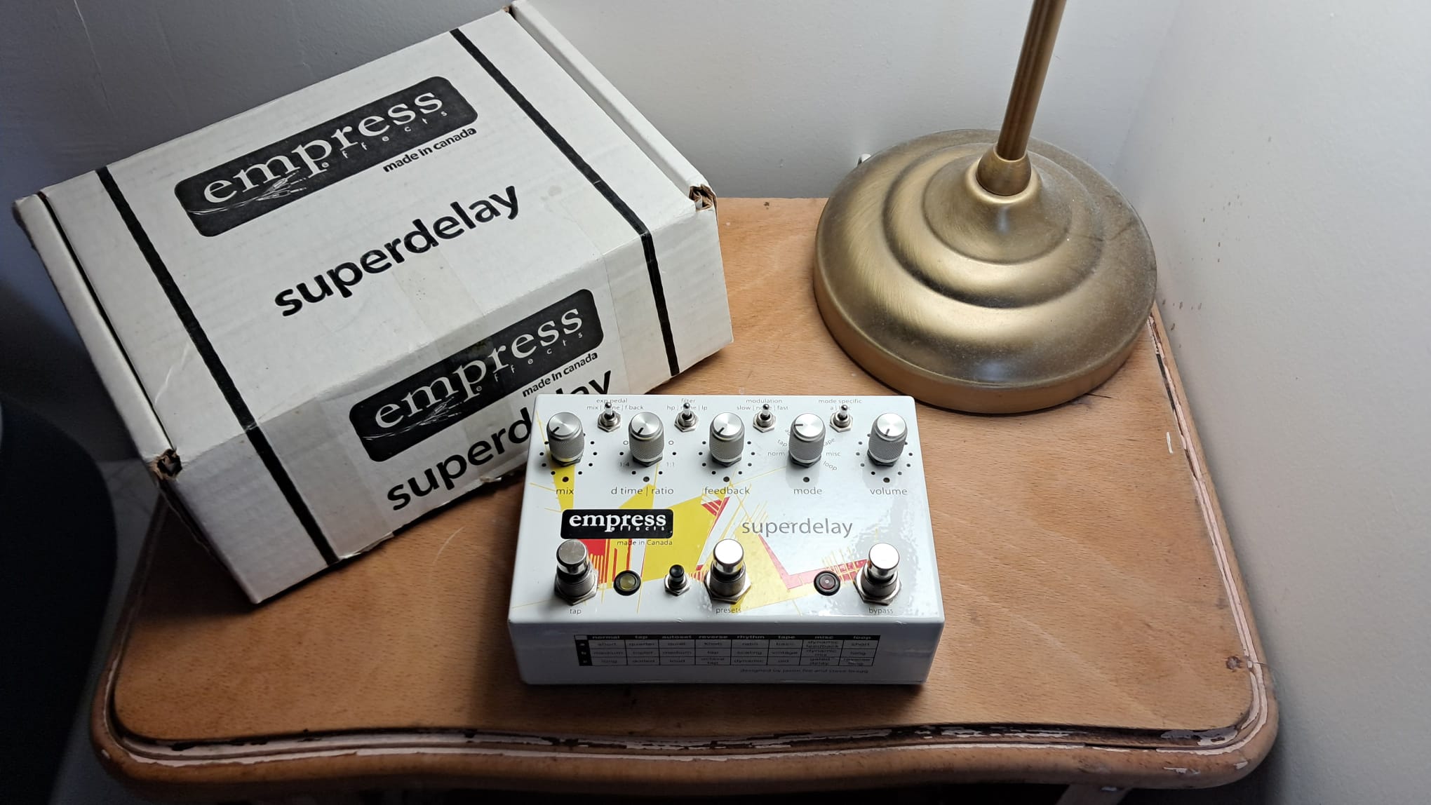 Super Delay - Empress Effects Super Delay - Audiofanzine