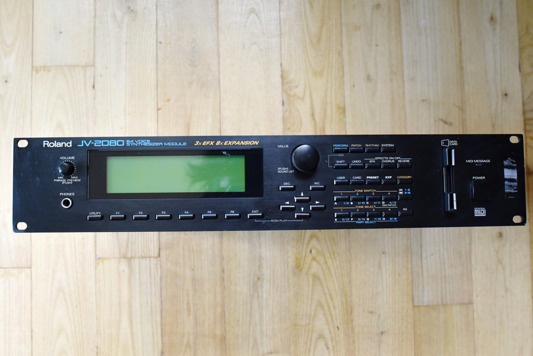 JV-2080 - Roland JV-2080 - Audiofanzine